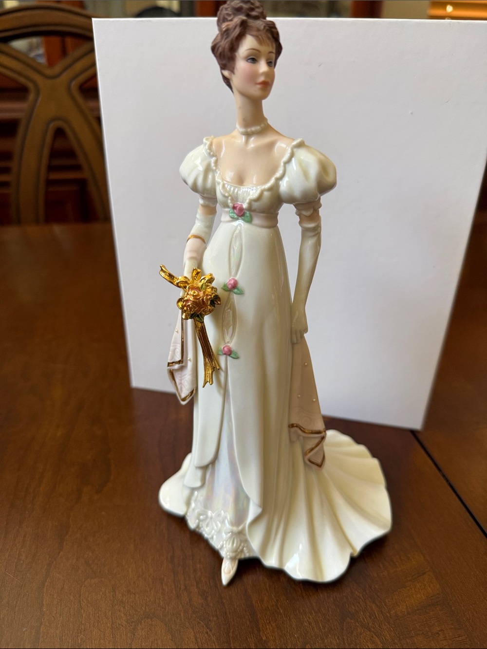 Franklin Mint Arabella fine porcelain figurine by James Moore